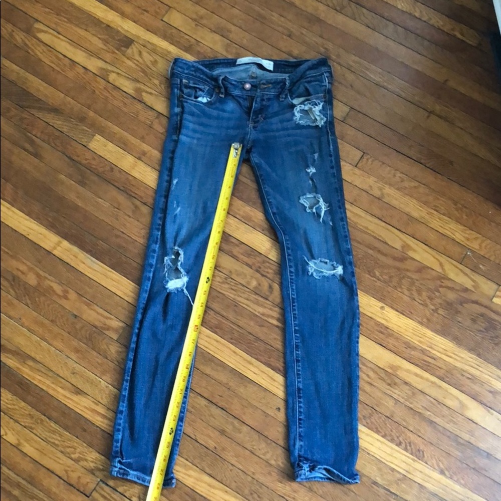 Abercrombie & Fitch destroyed jeans